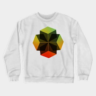 Colorful cubes Crewneck Sweatshirt